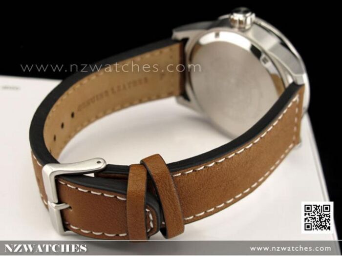 Orologio Citizen Aviator Eco-Drive AW1360-12H Uomo - Cassa In Acciaio 45mm, Cinturino In Pelle, Movimento A Carica Luce, 10 Bar