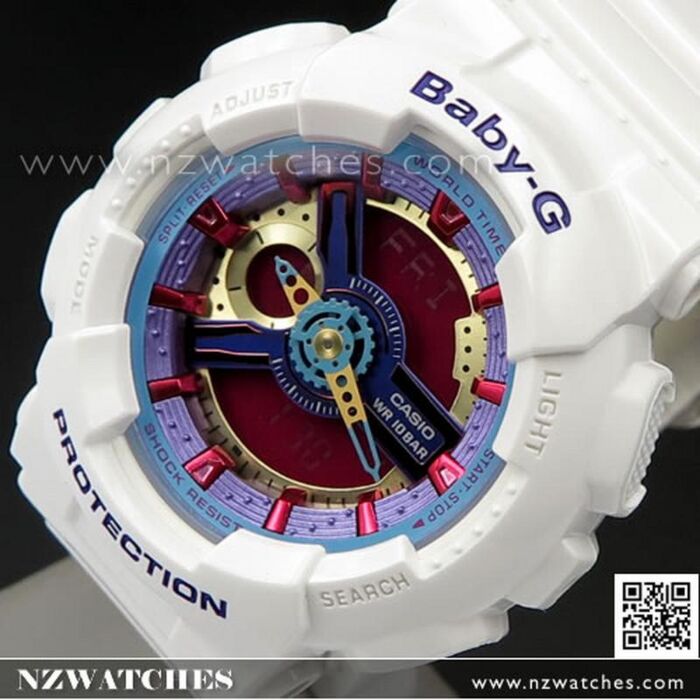 BUY Casio Baby-G Analog Digital 100M Ladies Sport Watch BA-112-7A