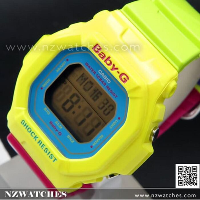 BUY Casio Baby-G 100M World time Alarms Vivid Multi-Colored