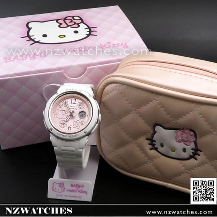 Casio Baby-G X Hello Kitty Pink Quilt Series Ltd BGA-150KT