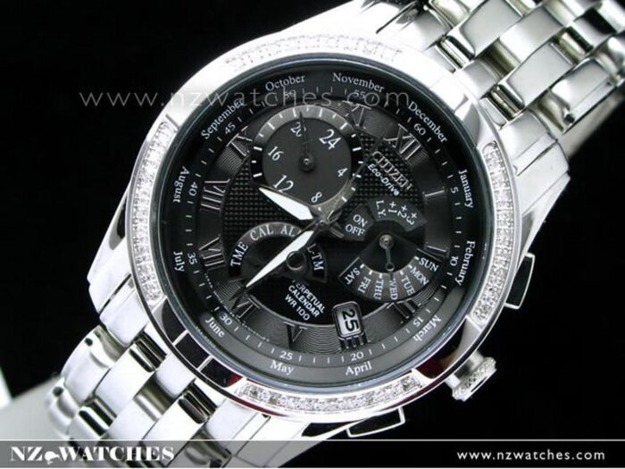 BUY Citizen Eco-Drive Calibre 8700 Perpetual Calendar Diamond