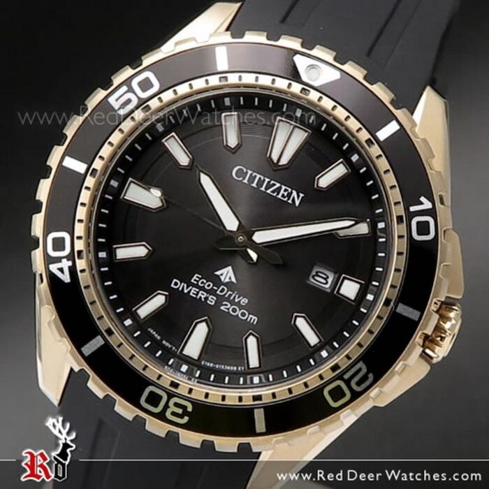 Citizen Promaster Eco-Drive Rose Gold 200M Diver Watch BN0193-17E