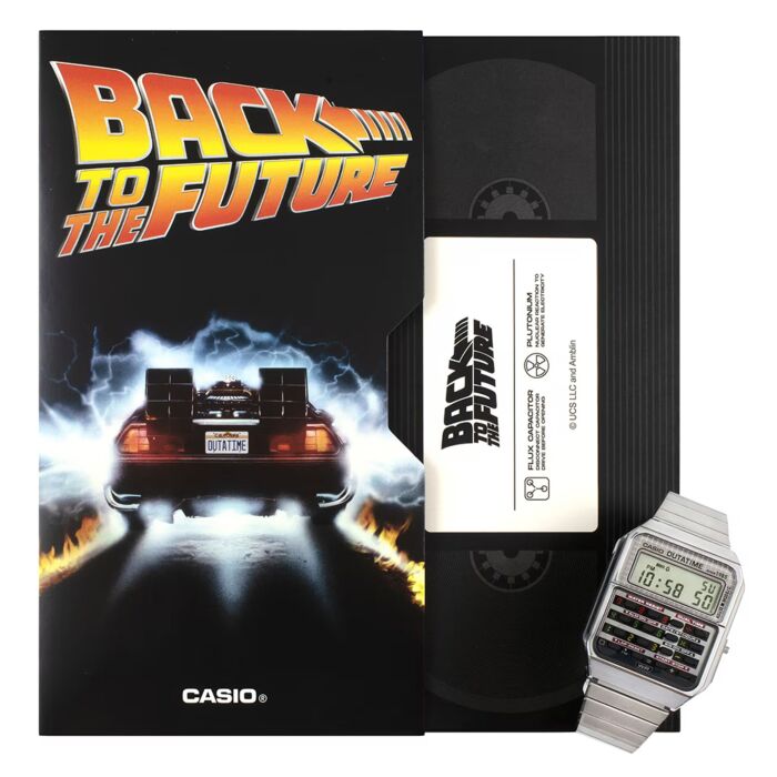 CASIO × BACK TO THE FUTURE 限定モデル 電卓ウォッチ CASIO CA
