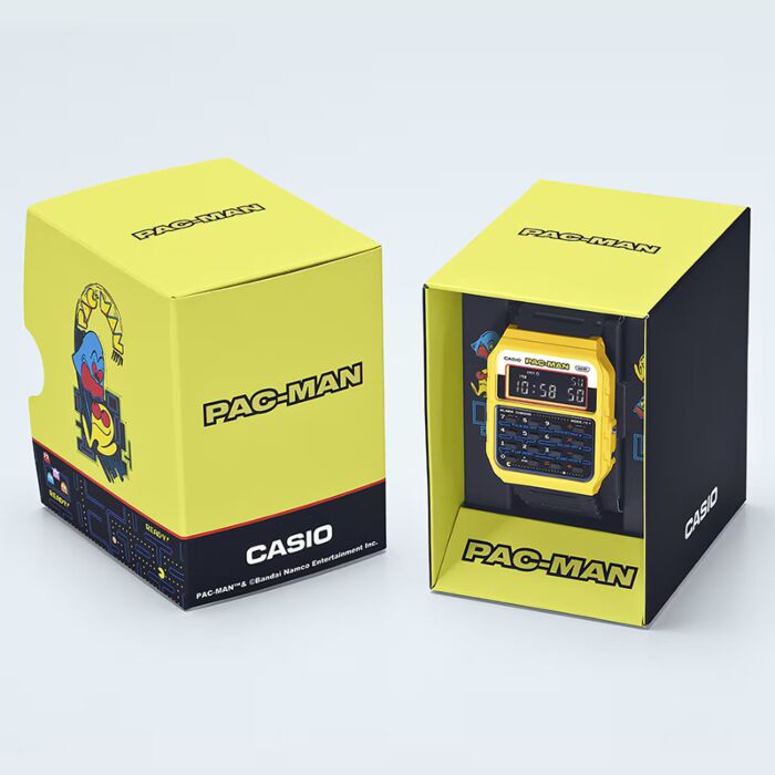 Casio x PAC-MAN 45th Anniversary Digital Watch CA-53WPC-1B