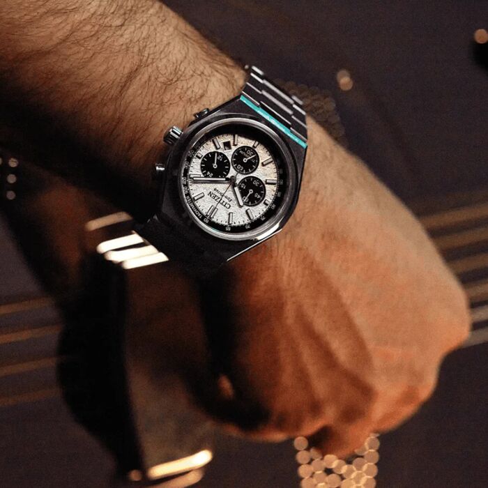 Citizen Eco-Drive Super Titanium Sapphire Chronograph Watch CA4610-85A