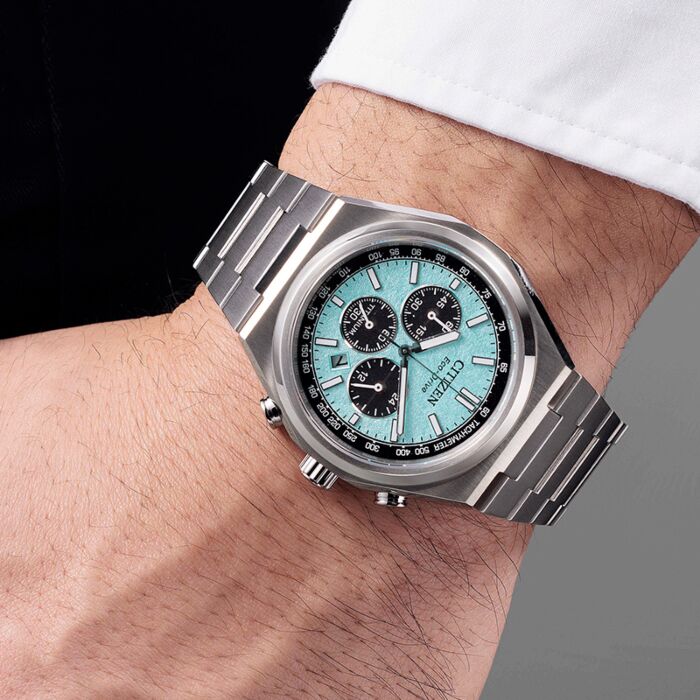 Citizen Eco-Drive Super Titanium Sapphire Chronograph Watch