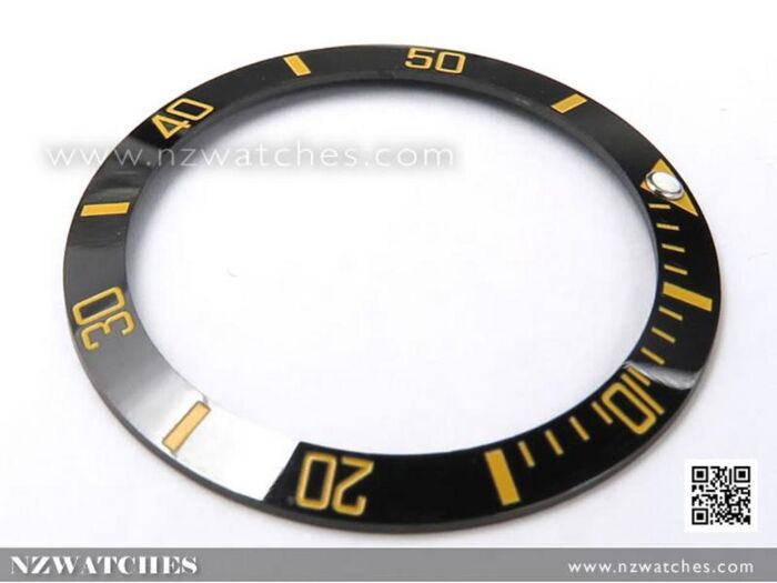 BUY Ceramic Bezel Inserts Black Yellow For Seiko Turtle Buy