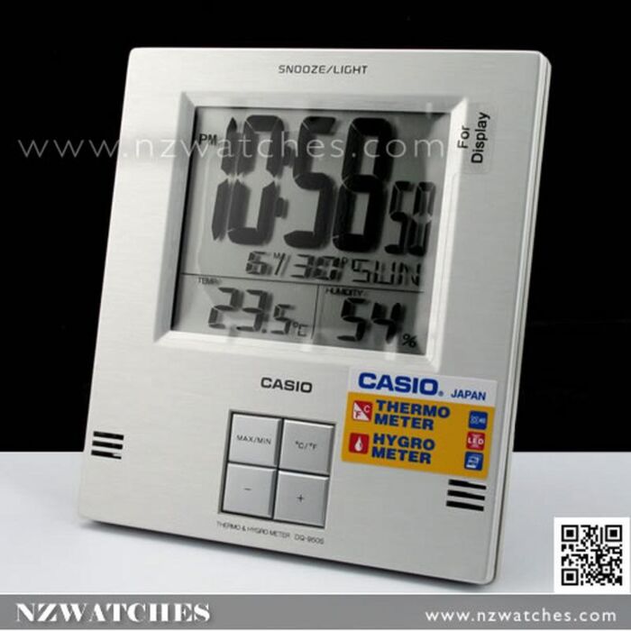 BUY Casio Desk Clock With Thermo Hygro Meter DQ-950S-8DF Buy