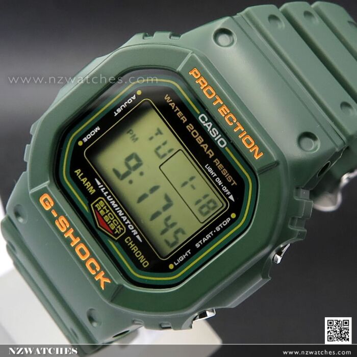 BUY Casio G-Shock Original Green Watch DW-5600RB-3, DW5600RB