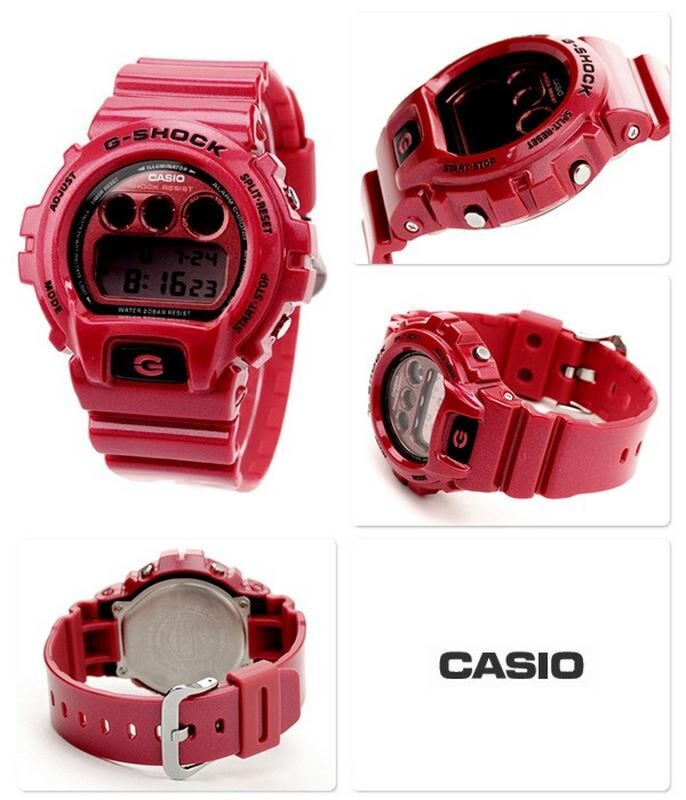 CASIO G-SHOCK DW-6900MF 4JF ジーショック 腕時計 レッド red