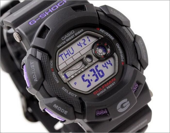 BUY Casio G -shock Men in Dark Purple GULFMAN G-9100BP-1 BUY Casio G -shock Men in Dark Purple GULFMAN G-9100BP-1