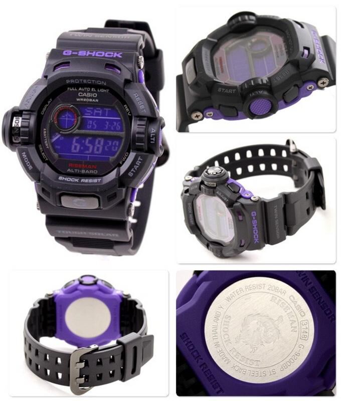BUY Casio G-Shock RISEMAN Tough Solar Men's Watch G-9200BP-1 BUY Casio G-Shock RISEMAN Tough Solar Men's Watch G-9200BP-1