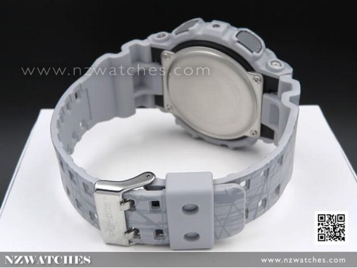 CASIO G-SHOCK 5146 GA-110SL グレー 総柄 Casio G-Shock GA110 X-Large Slash Pattern Series Black Dial Grey