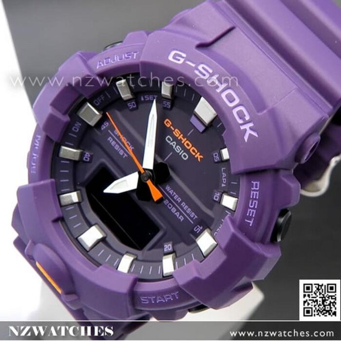 Purple Ga 800 Sc Casio G-Shock Mid-Size Analog Digital 200M Super