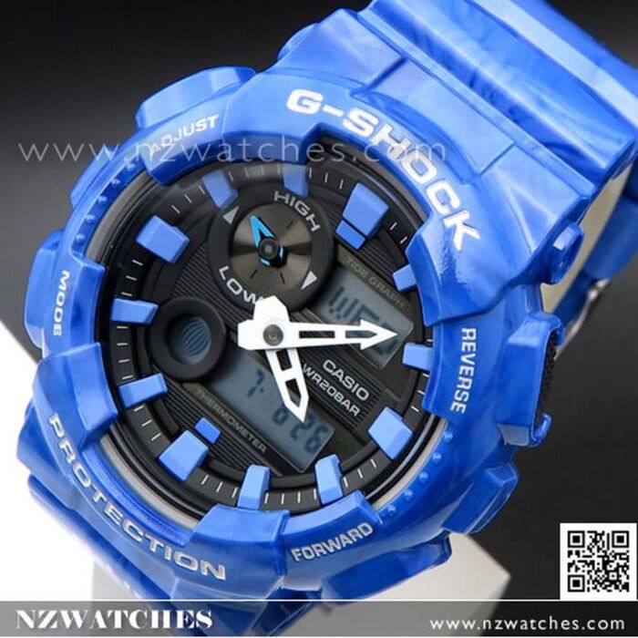 CASIO G-SHOCK G-LIDE 青 BUY Casio G-Shock G-LIDE Moon Tide Graph Temperature Sport
