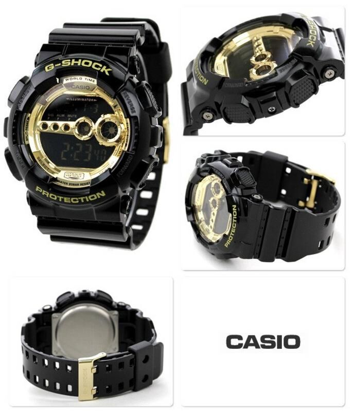 BUY Casio G-shock Garish Black Limited Edition Multi time