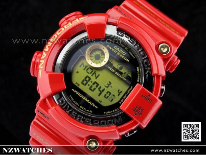 BUY Casio G-SHOCK Frogman 30th Anniversary Rising Red 200M BUY Casio G-SHOCK Frogman 30th Anniversary Rising Red 200M