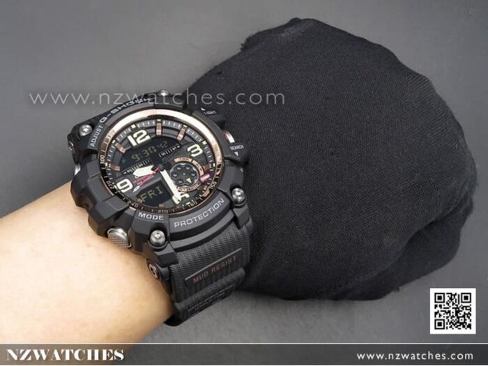 Casio G Shock Mudmaster Master of G Twin Sensor Sport Watch GG 1000RG 1A GG1000RG NZwatches