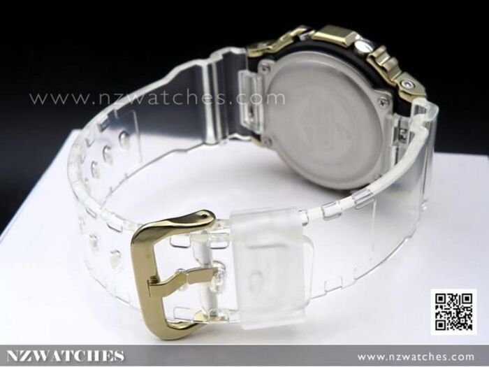 BUY Casio G-SHOCK Metal Covered Gold and Clear White Watch GM