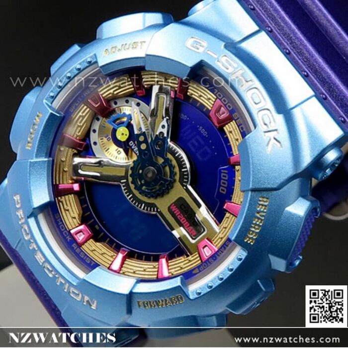 BUY Casio G-SHOCK S-Series World time Purple Blue Unisex