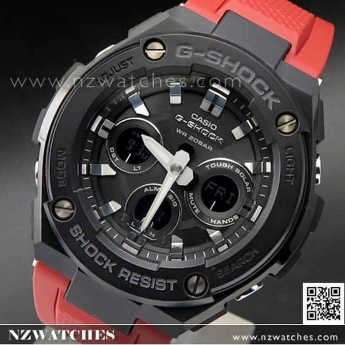 Casio G Shock Analog Digital Solar Sport Watch GST S300G 1A4