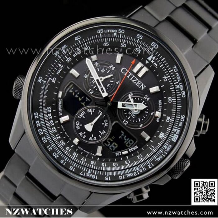 BUY Citizen Eco-Drive chronograph military world time Mens Watch JR3174 ...