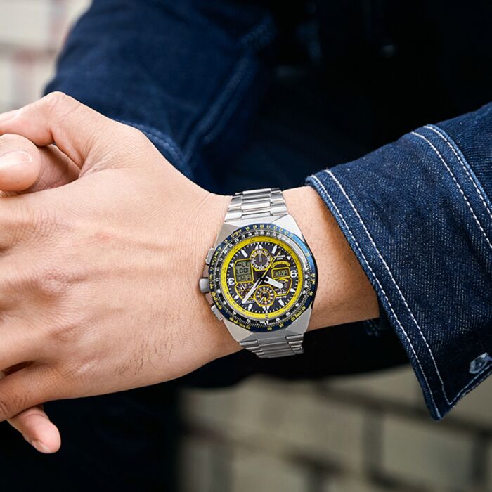 Citizen Blue Angels On Wrist BUY Citizen Promaster Skyhawk Blue