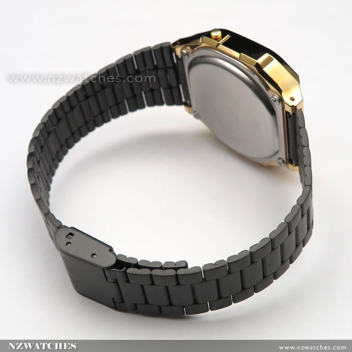 BUY Casio Vintage Black and Gold Metal Digital Watch A168WEGB 1B CASIO Watches Online NZ Watches