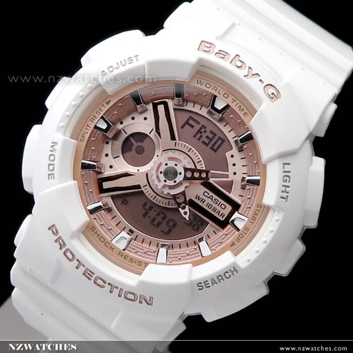 BUY Casio Baby G Analog Digital 100M Ladies Sport Watch BA 110 7A1 BA110 Buy Watches Online CASIO NZ Watches