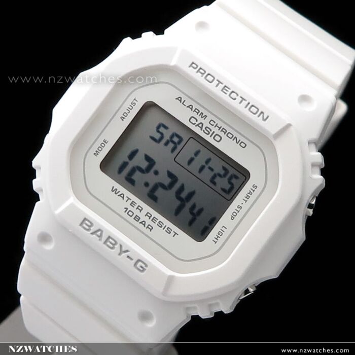 BUY Casio Baby G White Resin Strap Digital Watch BGD 565U 7 BGD565U CASIO Watches Online NZ Watches