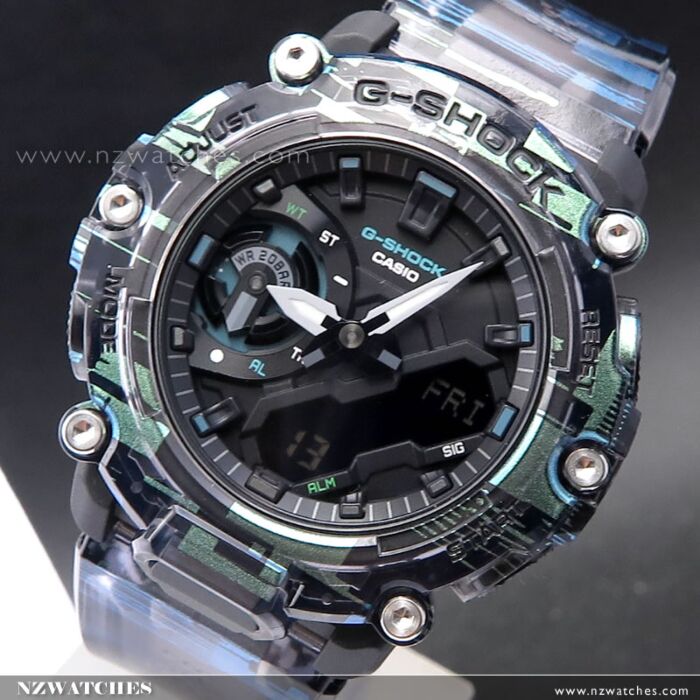 BUY Casio G Shock Analog Digital Glitch Blazing Watch GA 2200NN 1A