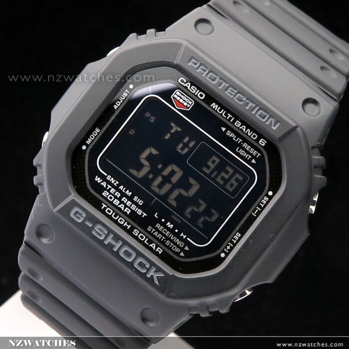 Casio G-Shock Solar Multi-band World Time Digital Watch GW-M5610U-1B,  GWM5610U