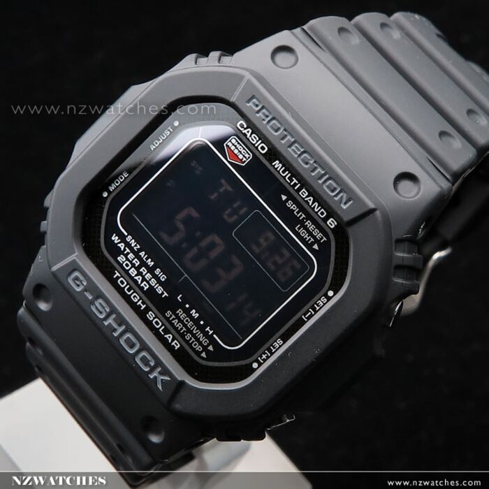 BUY Casio G Shock Solar Multi band World Time Digital Watch GW M5610U 1B GWM5610U CASIO Watches Online NZ Watches