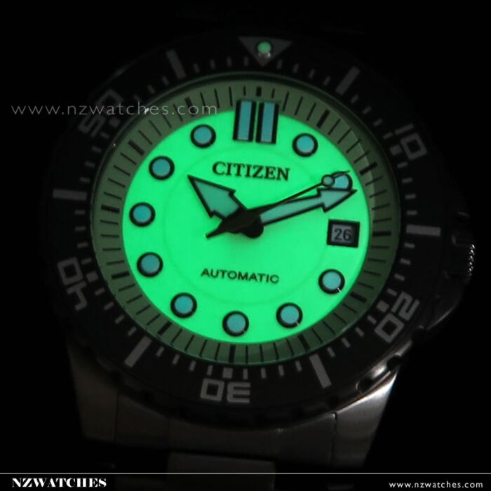 Citizen Automatic NJ0177-84X Luminous Dial Stainless Steel