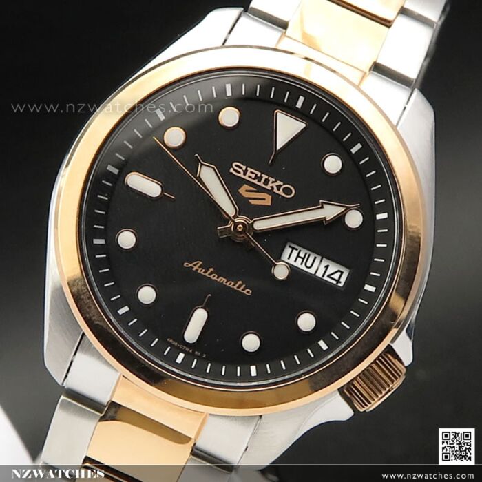 Seiko 5 sports gold clearance
