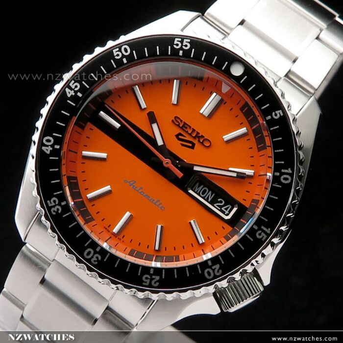 Seiko 5 Sports SKX Sports Style Special Edition Orange Automatic