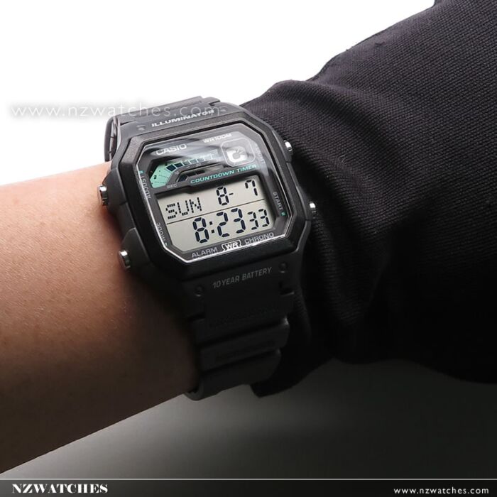 Casio WS-1600H-1A - Uy tín từ 2009, Tem vàng chống giả, Bảo hành 1 năm Casio WS-1600H-1A - Uy tín từ 2009, Tem vàng chống giả, Bảo hành 1 năm