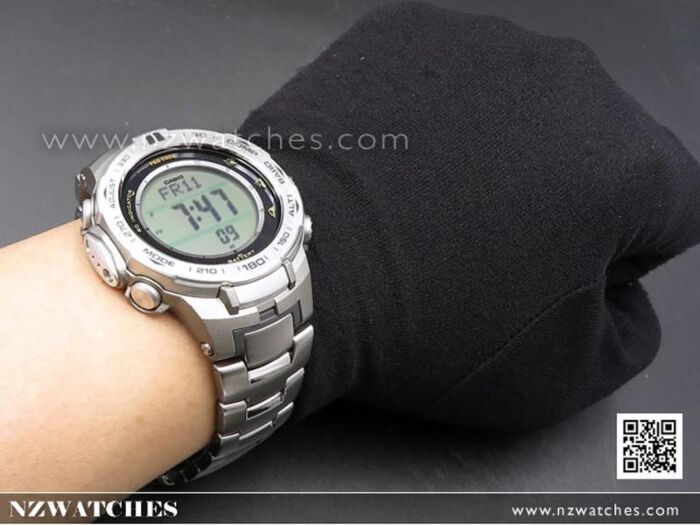 BUY Casio ProTrek Solar MULTIBAND 6 Triple Sensor Titanium
