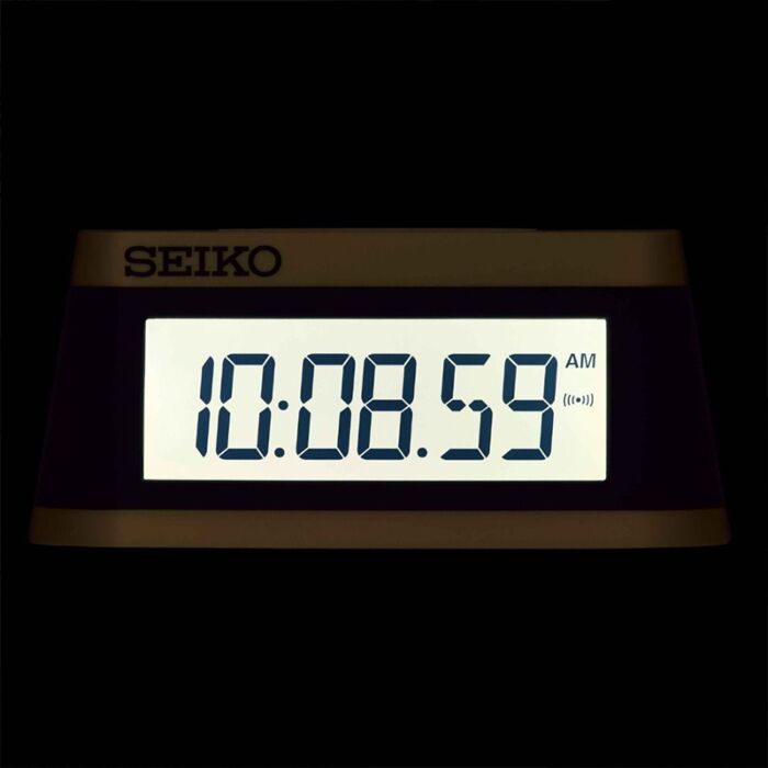BUY Seiko Miniature Marathon Timer Alarm Clock QHL091Y | SEIKO