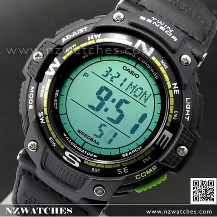 Casio store thermometer watch