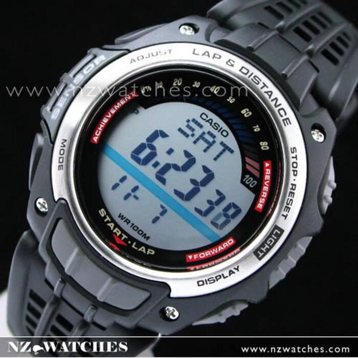 SGW100-1V | Gear Sports Silver Watch | CASIO