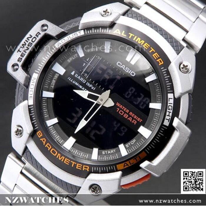 BUY Casio Outgear Altimeter Barometer Thermometer Sports SGW-450HD-1B, SGW450HD - Buy Watches Online | CASIO NZ Watches