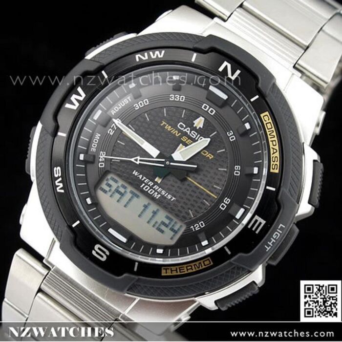 BUY Casio Twin Sensor Compass Thermometer data Watch SGW500H - Buy Watches Online | CASIO