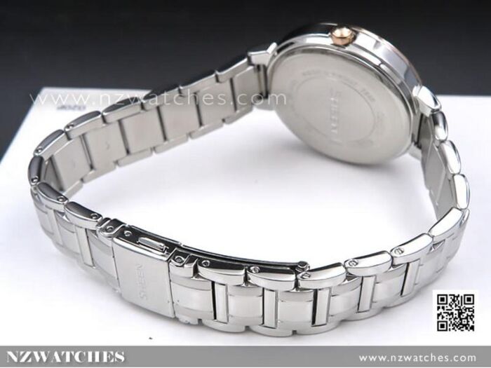 BUY Casio Sheen Pink Gold Swarovski Ladies Watch SHE-3048SG-7A