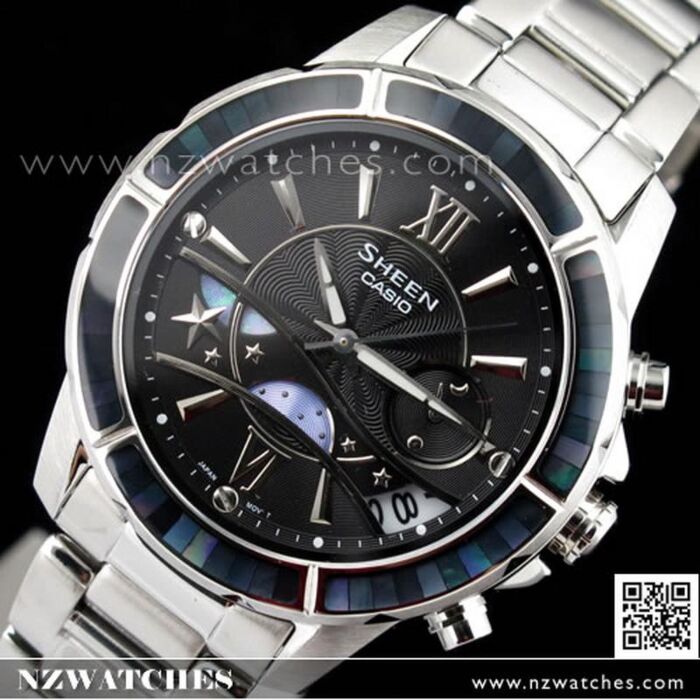 BUY Casio Sheen Cruise Line SWAROVSKI ELEMENTS ladies watch SHE