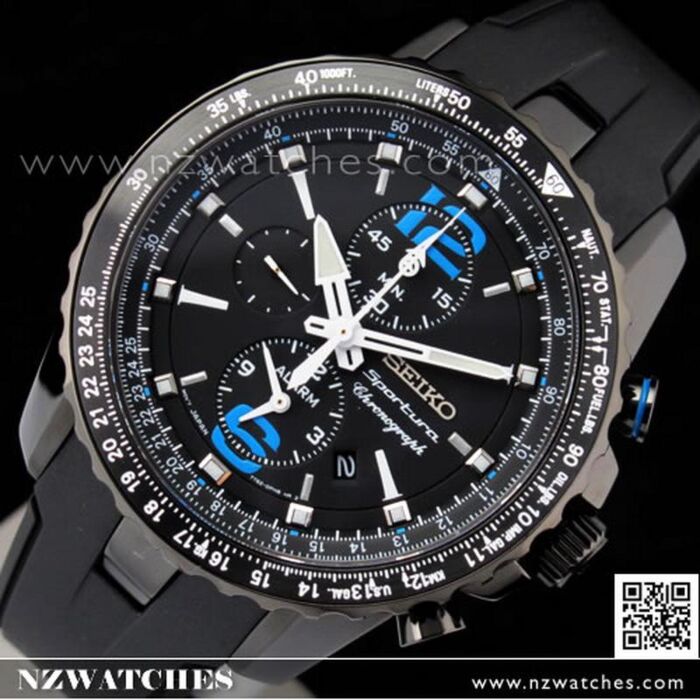 BUY Seiko Sportura Chronograph Sapphire Mens Watch SNAF25P1, SNAF25 ...