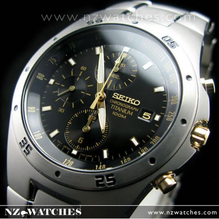 BUY Seiko titanium watch 100m Chronograph watches SND451P1 - Buy Watches  Online | SEIKO NZ Watches