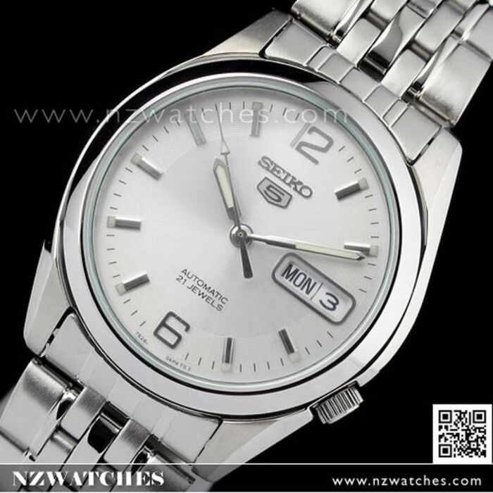 BUY SEIKO 5 Automatic Watch See-thru Back Watch SNK385K1, SNK385 Silver ...