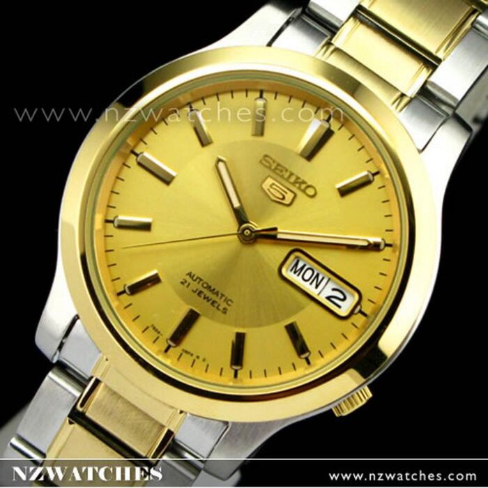 BUY Seiko 5 Automatic Watch See-thru Back Two Tone SNK792K1 SNK792 ...