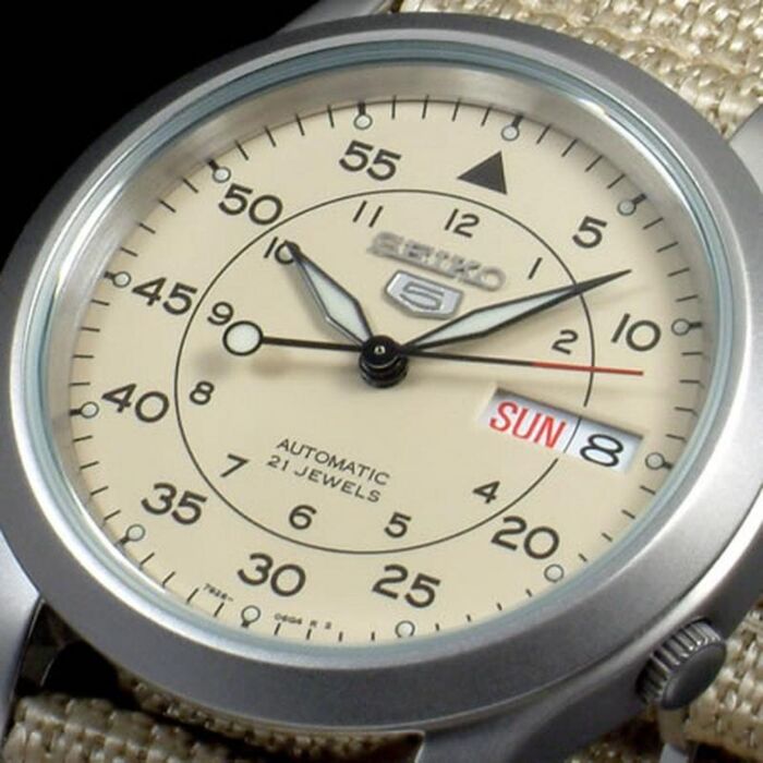 BUY Seiko 5 Military Automatic Watch See-thru Back Nylon SNK803K2 - Buy  Watches Online | SEIKO NZ Watches